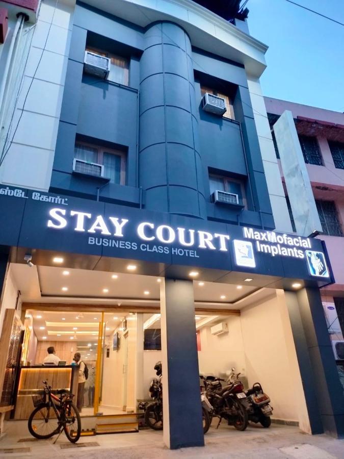 Stay Court - Business Class Hotel - Near Central Railway Station Chennai Exterior foto